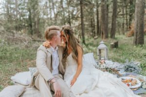 smiling-couple-outdoors-walking-hands-spring-summer-wedding-engagement-chattanooga-look-for-the-light-photo-video