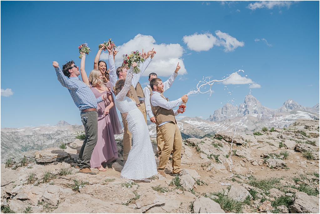 micro wedding in smoky mountain national park