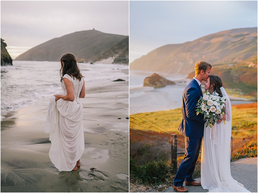 Outer banks big sur elopement photographer story telling elopement photo